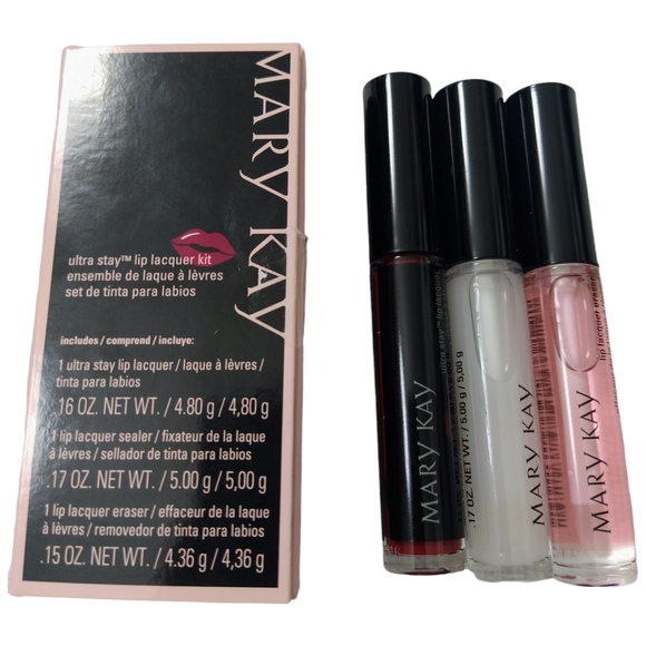 Mary Kay Ultra Stay Lip Lacquer Kit (Tinta para Labios) - Picture 1 of 6